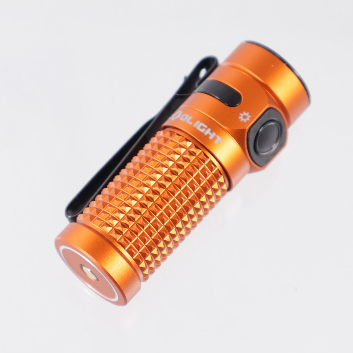 Olight Baton 4 - Orange Aluminum w/ Black Accents  - 1300 Lumen Max