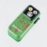Olight Oclip Pro - Zombie Green Aluminum - Spotlight, Flood & Red Light - 500 Lumen Max