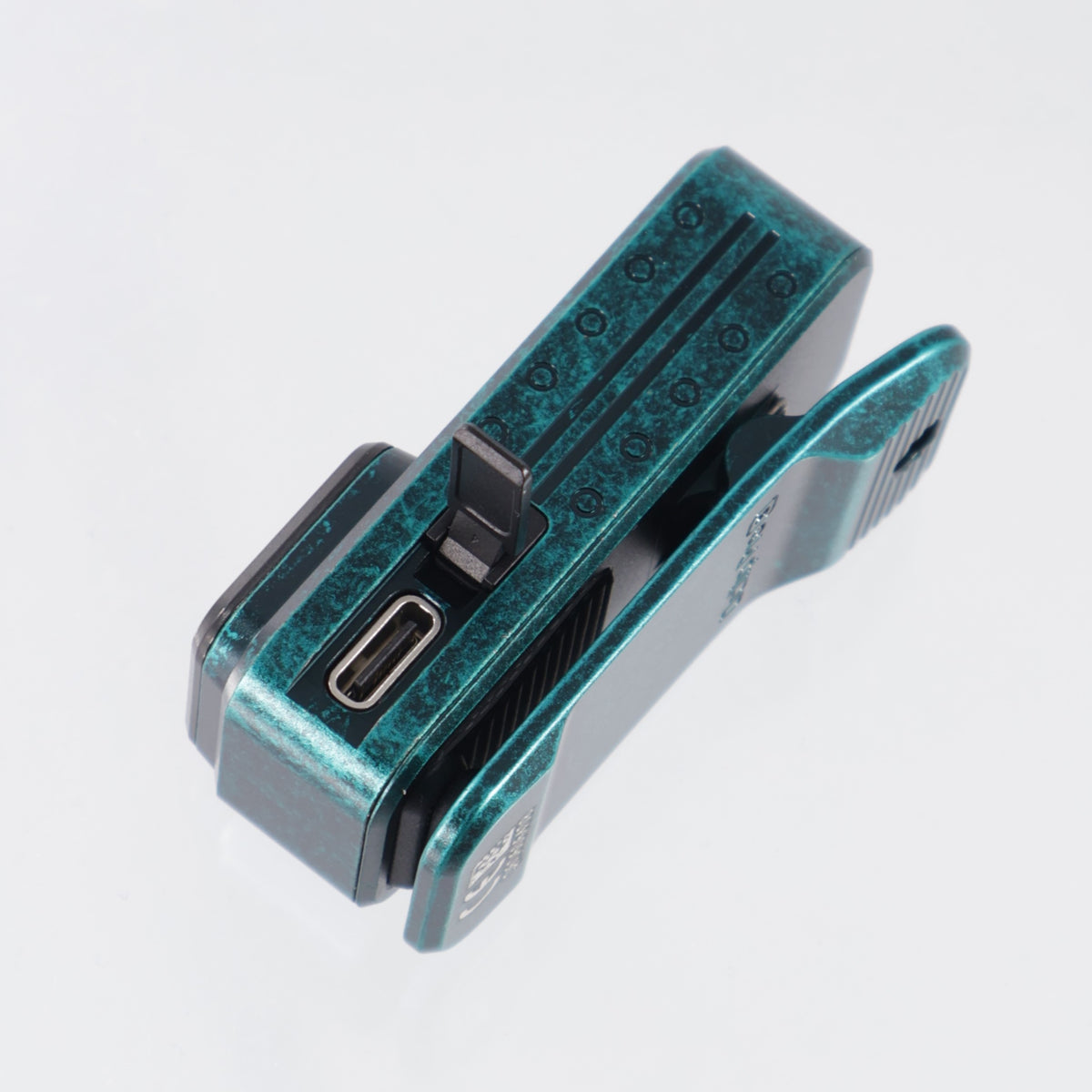 Olight Oclip Pro S - Sunken Artifact Aluminum - White Light, UV & RGB - 600 Lumen Max