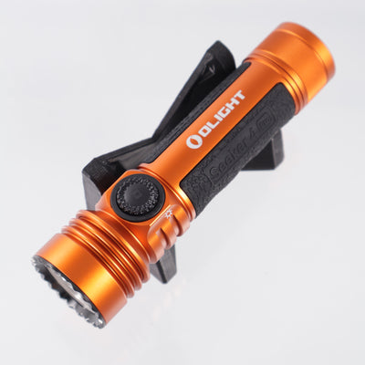 Olight Seeker 4 Pro - Orange Aluminum - 6 Stage Light - 4600 Lumen Max