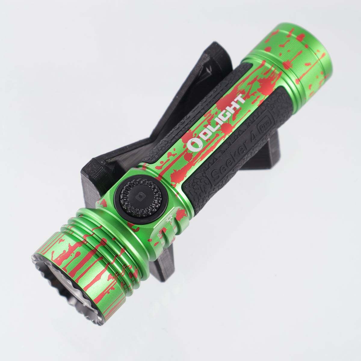 Olight Seeker 4 Pro - Zombie Green Aluminum - 6 Stage Light - 4600 Lumen Max