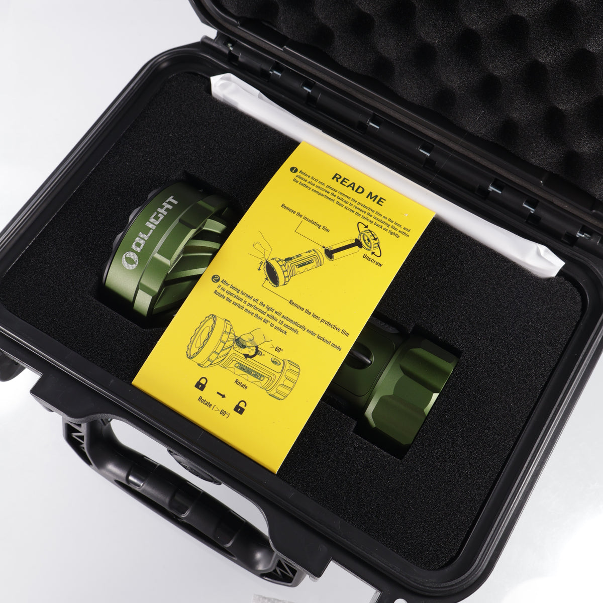 Olight Marauder Mini 2 - OD Green Aluminum - Spotlight, Flood, Combo Light, Red Light & Side Light - 10,000 Lumen Max