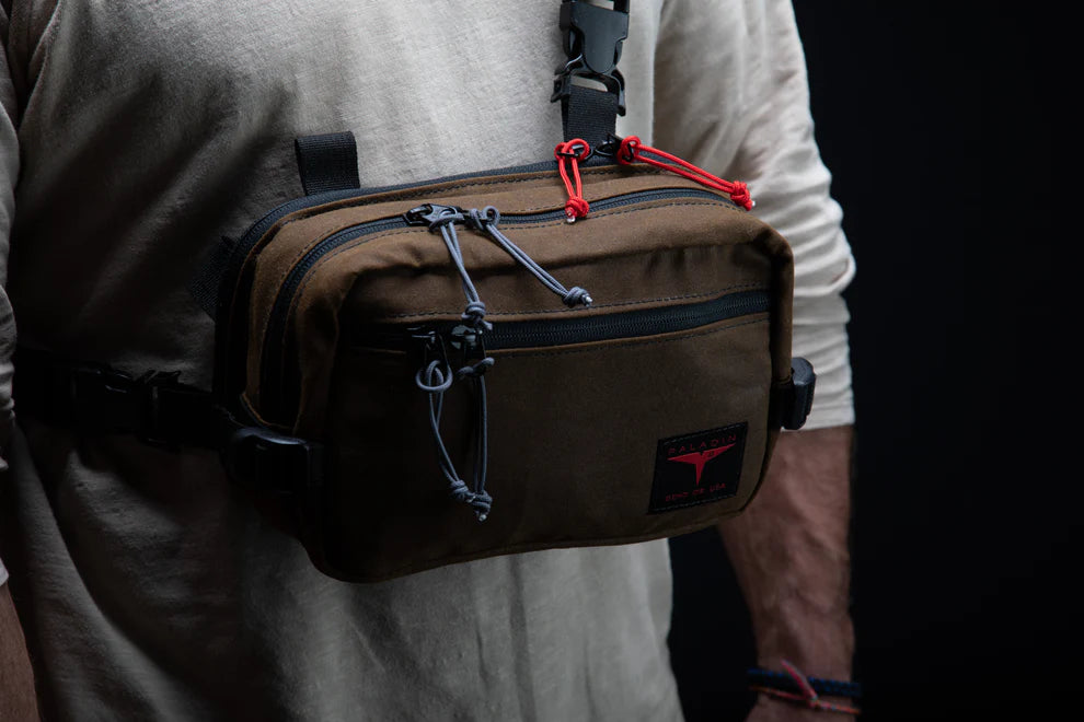 Paladin 33 Outback Omega Modular Concealed Carry Sling Bag - Poppies of War 500D Cordura