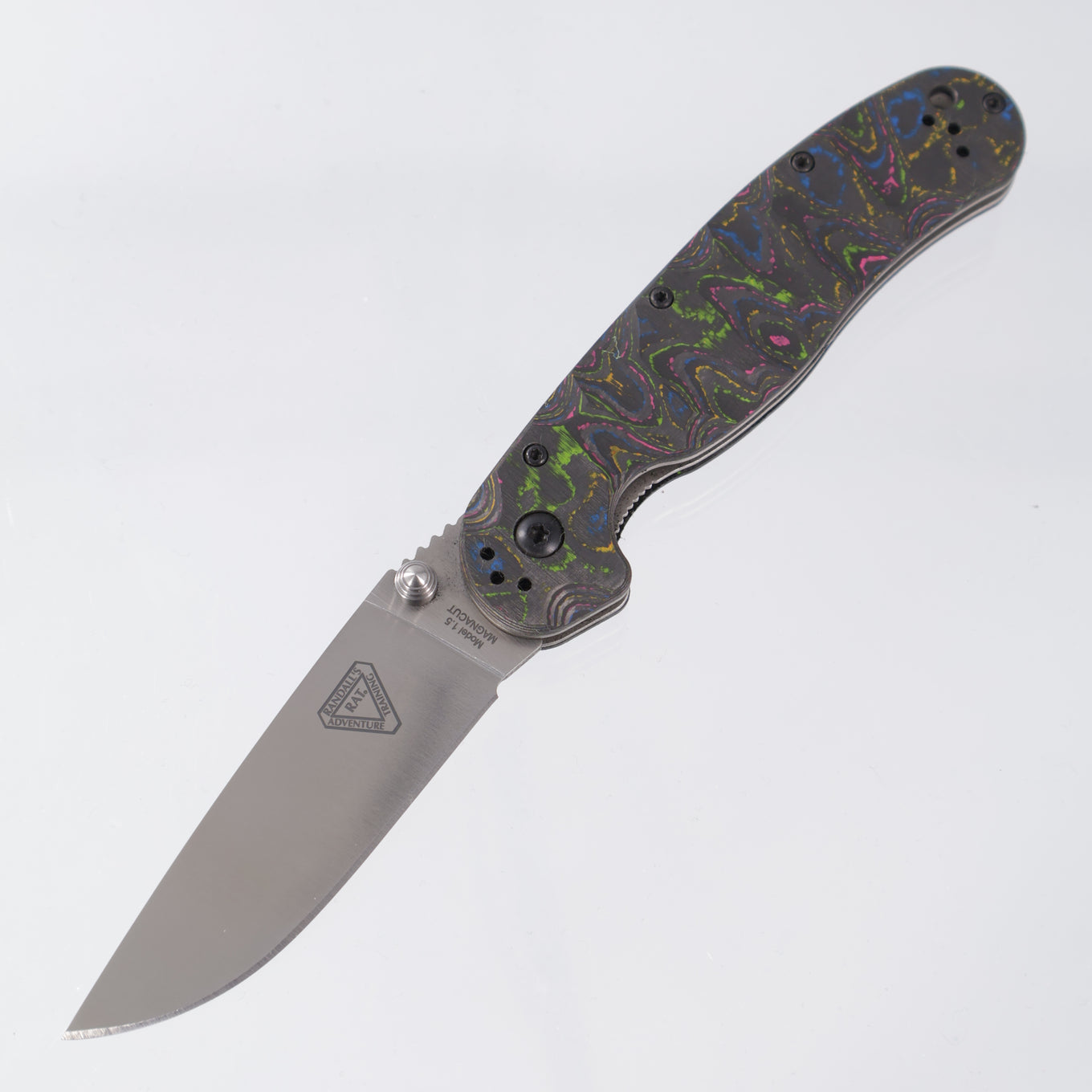 Ontario Rat Model 1.5 - 80s CamoCarbon - Satin Magnacut - BR-OP Exclusive