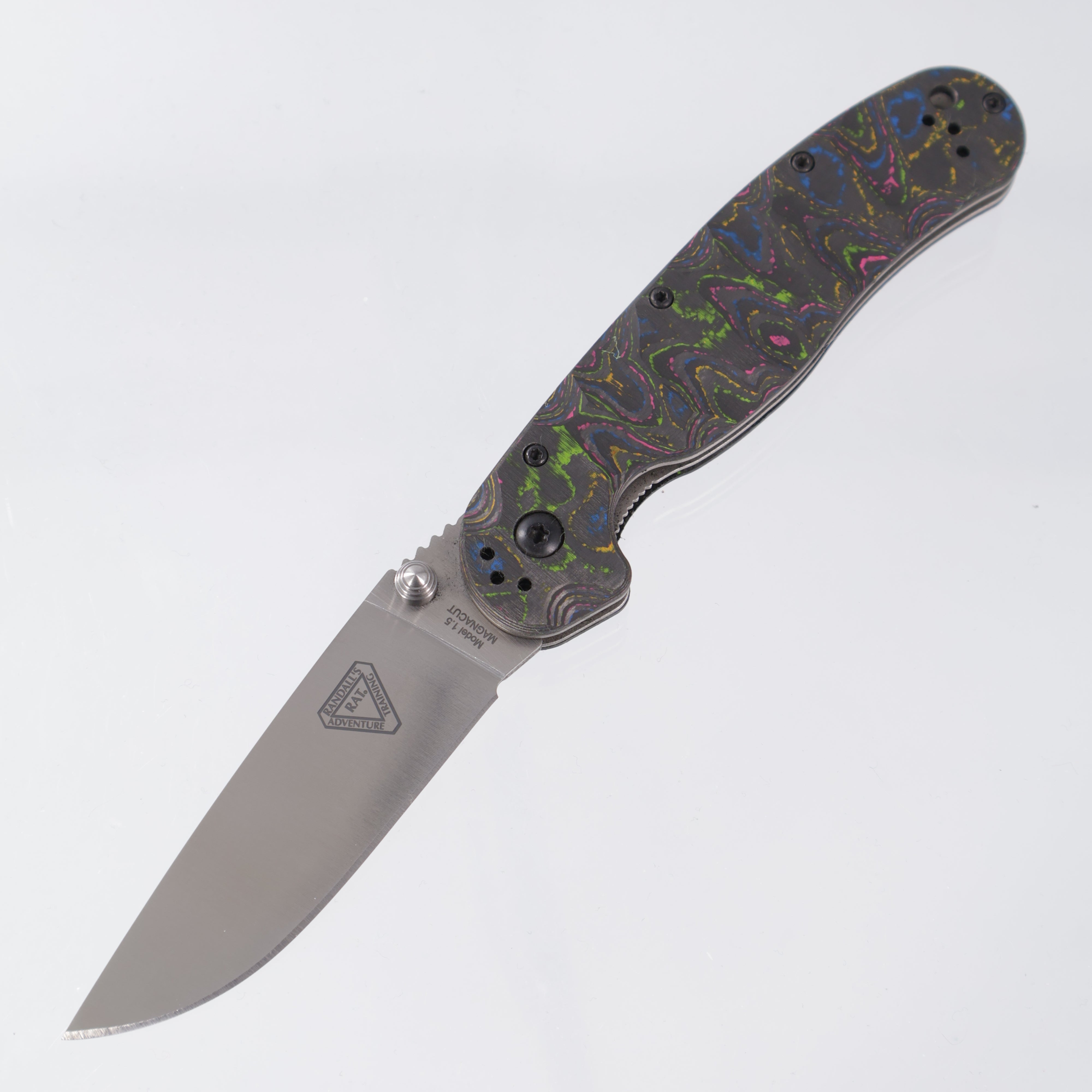 Ontario Rat Model 1.5 - 80s CamoCarbon - Satin Magnacut - BR-OP Exclusive