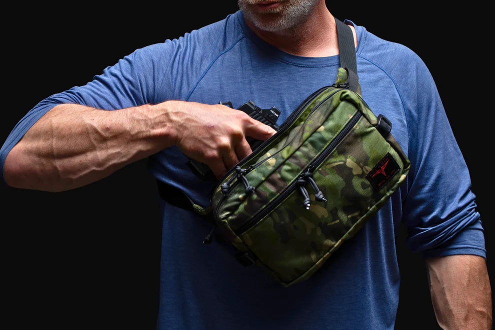 Paladin 33 Outback MK.3 Concealed Carry Sling Bag - Multi-Cam 500D Cordura