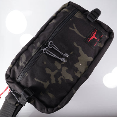 Paladin 33 Outback MK.3 XL Concealed Carry Sling Bag - Black Multi-Cam 500D Cordura