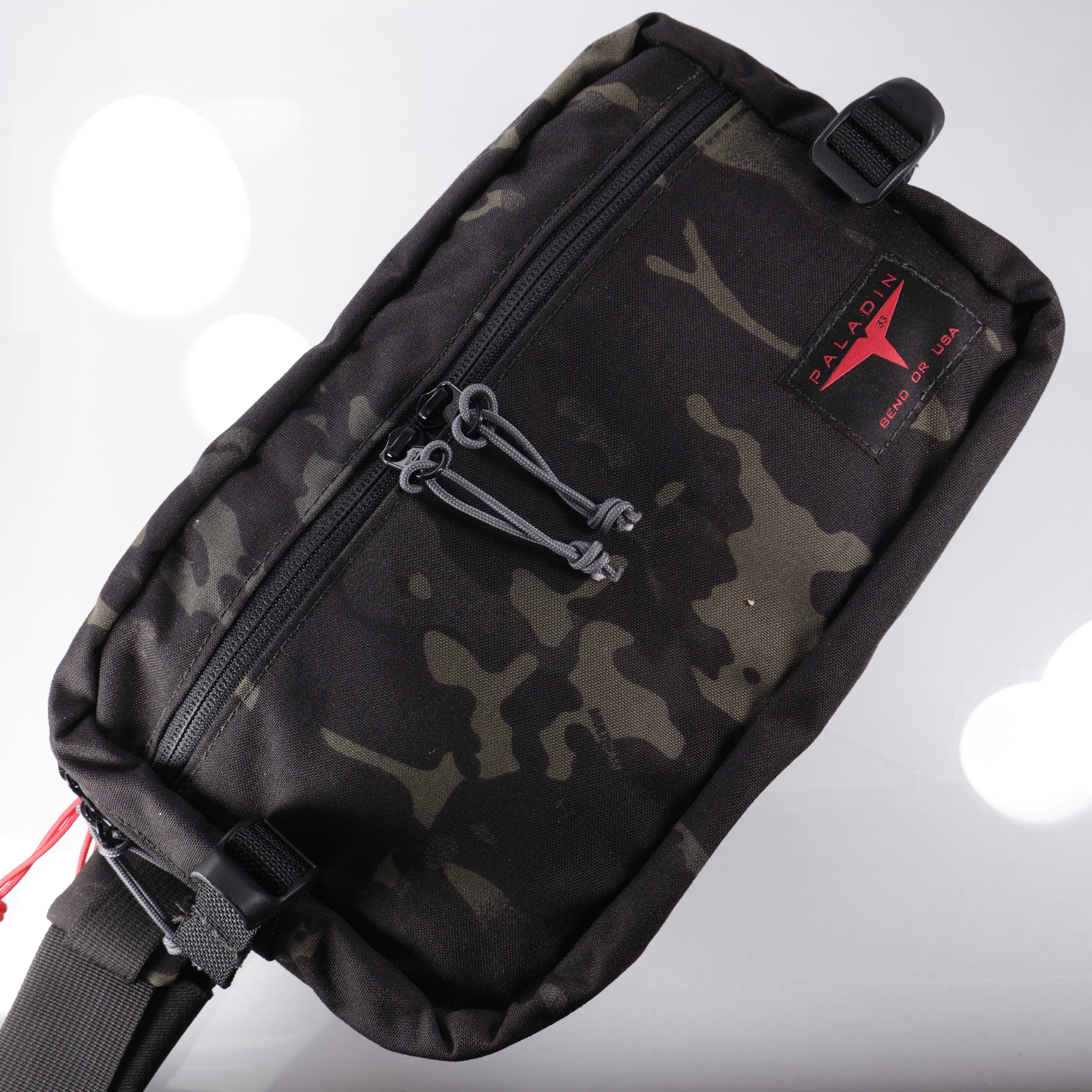 Paladin 33 Outback MK.3 XL Concealed Carry Sling Bag - Black Multi-Cam 500D Cordura