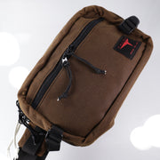 Paladin 33 Outback MK.3 Concealed Carry Sling Bag - Brown 10oz British Millerain Waxed Canvas