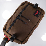 Paladin 33 Outback MK.3 XL Concealed Carry Sling Bag - Brown 10oz British Millerain Waxed Canvas