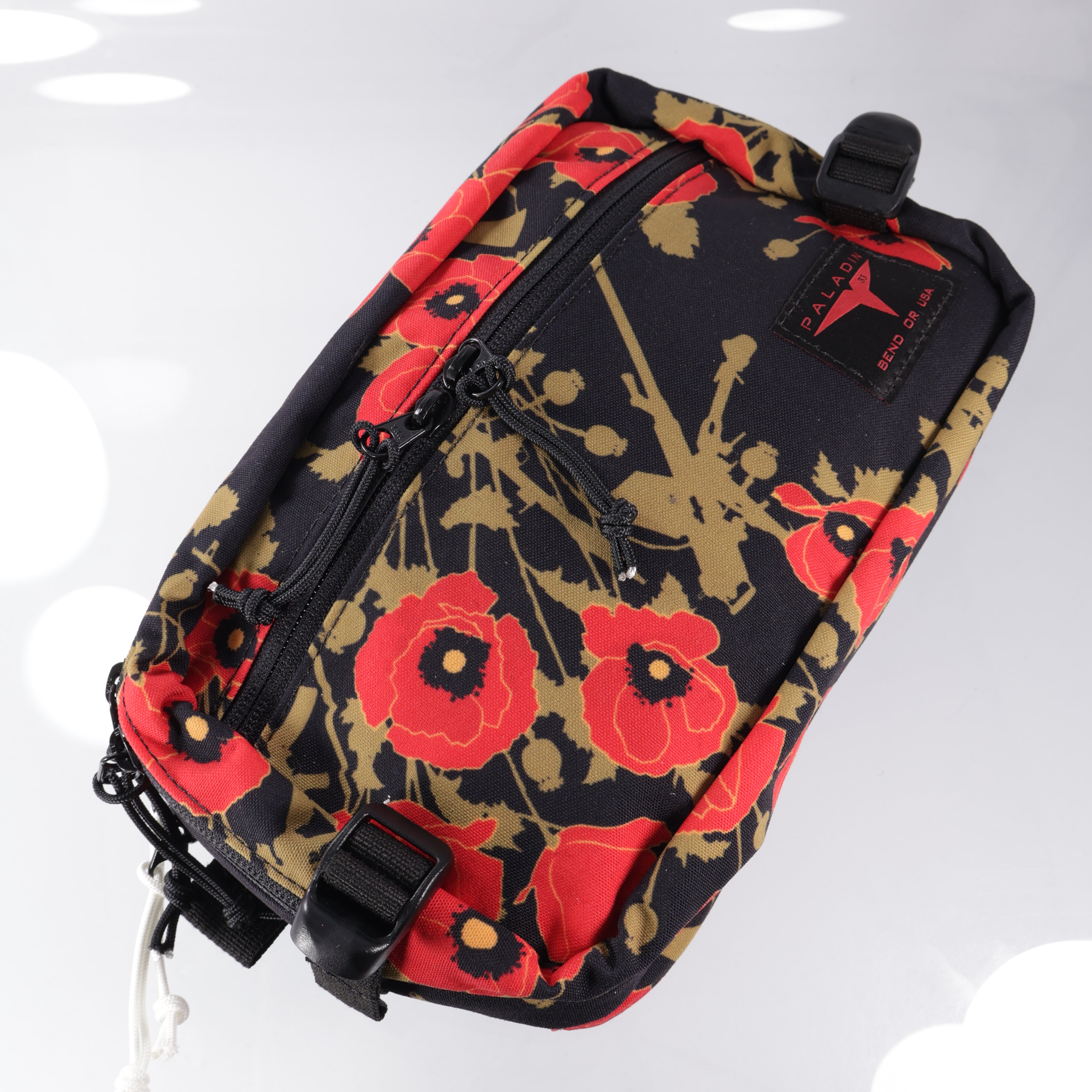 Paladin 33 Outback Omega Modular Concealed Carry Sling Bag - Poppies of War 500D Cordura