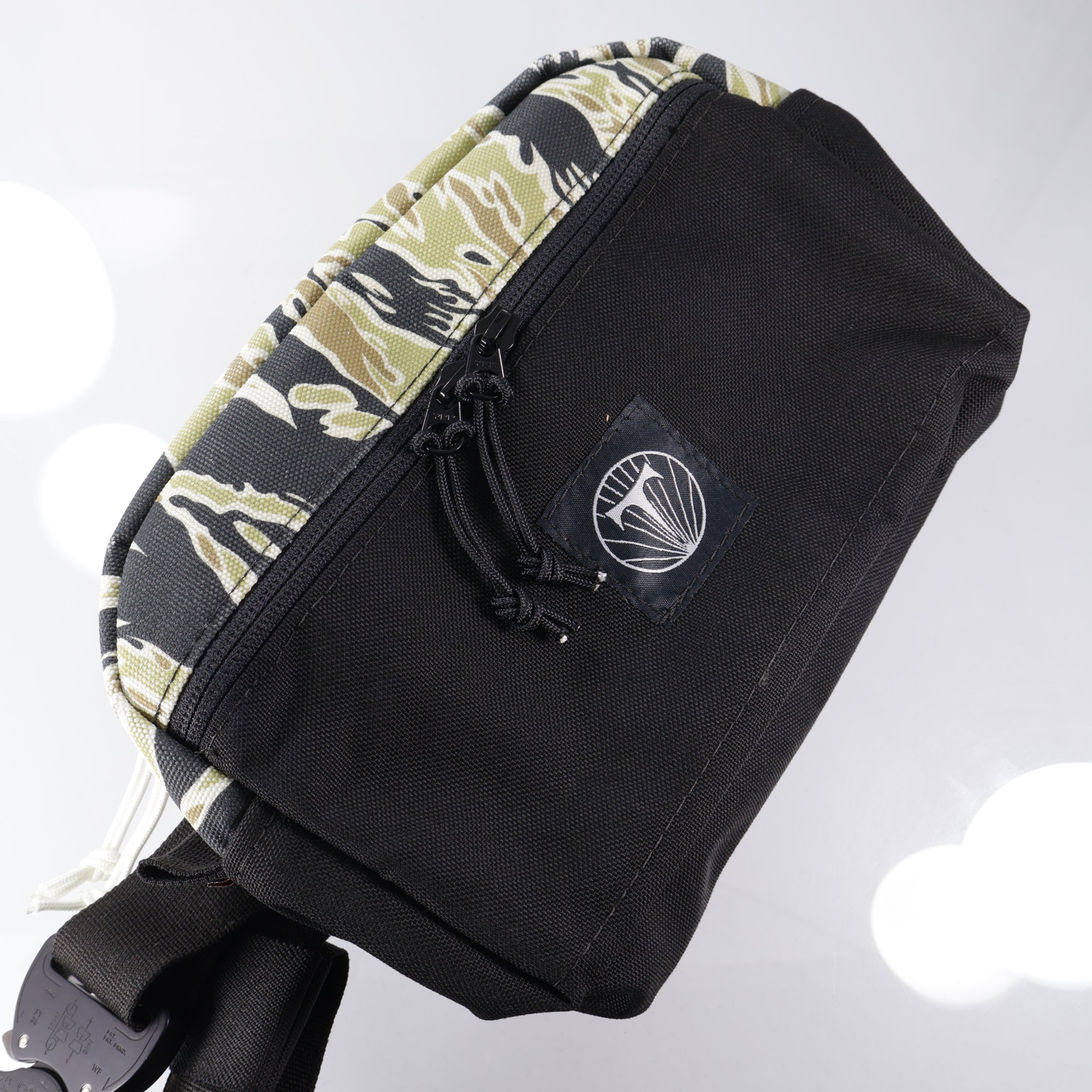 Paladin 33 Kamimura Custom Large Belt Bag w/ Cobra Buckle - Bawidamann Tiger Stripe 1000D Cordura