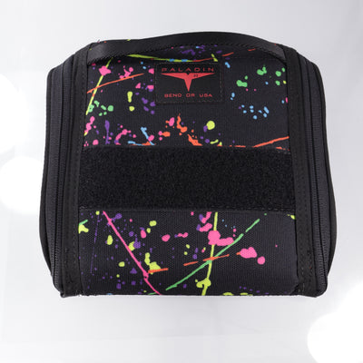 Paladin 33 6 Slot Infinity Knife Pouch - Paint Splatter 1000D Cordura w/ Paint Slatter & FDE Interior & 2" Velcro Strip - BROP Exclusive