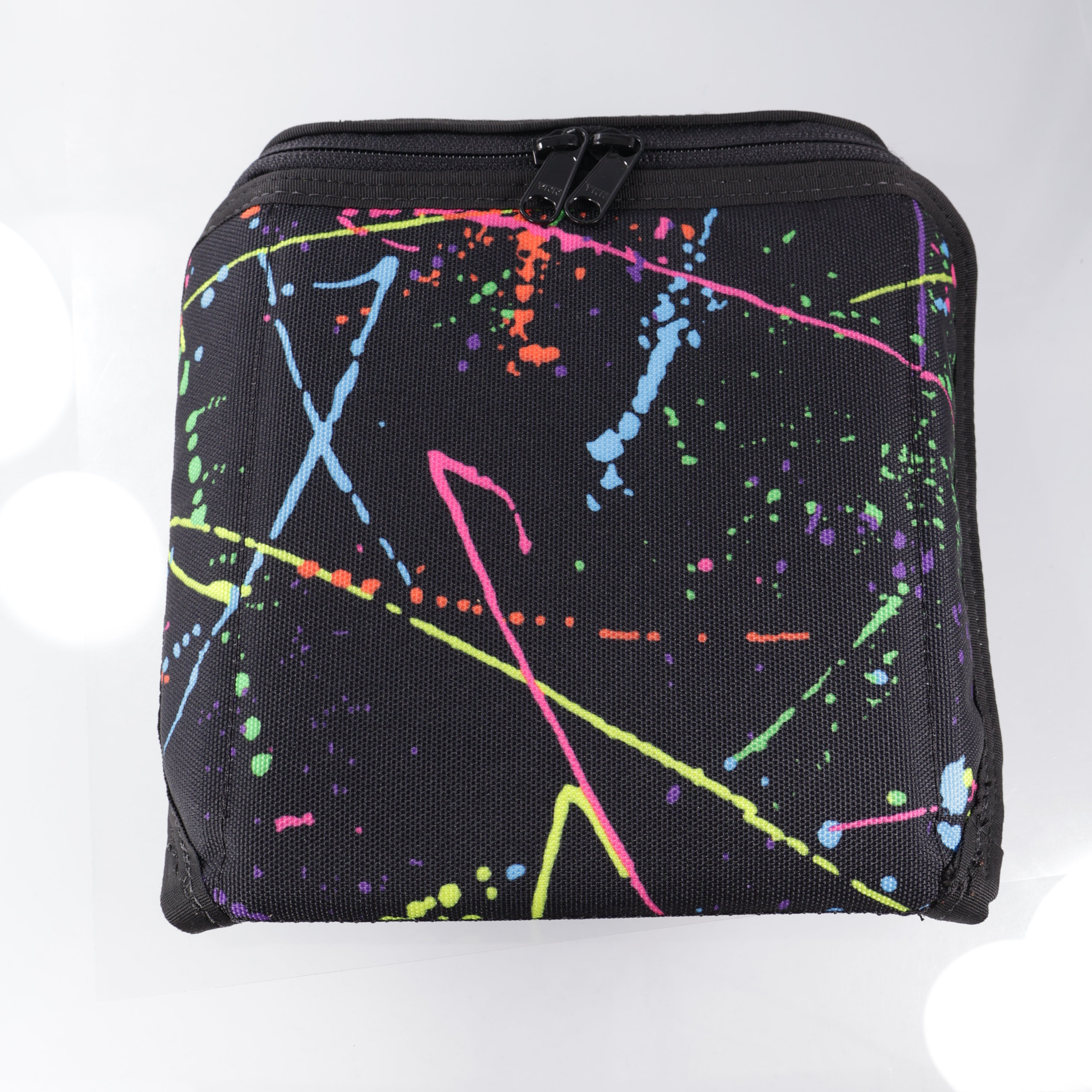 Paladin 33 6 Slot Infinity Knife Pouch - Paint Splatter 1000D Cordura w/ Paint Slatter & FDE Interior & 2" Velcro Strip - BROP Exclusive