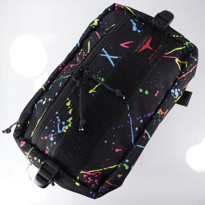 Paladin 33 Outback Omega XL Modular Concealed Carry Sling Bag - Paint Splatter 1000D Cordura w/ 2" Velcro Strip- BROP Exclusive