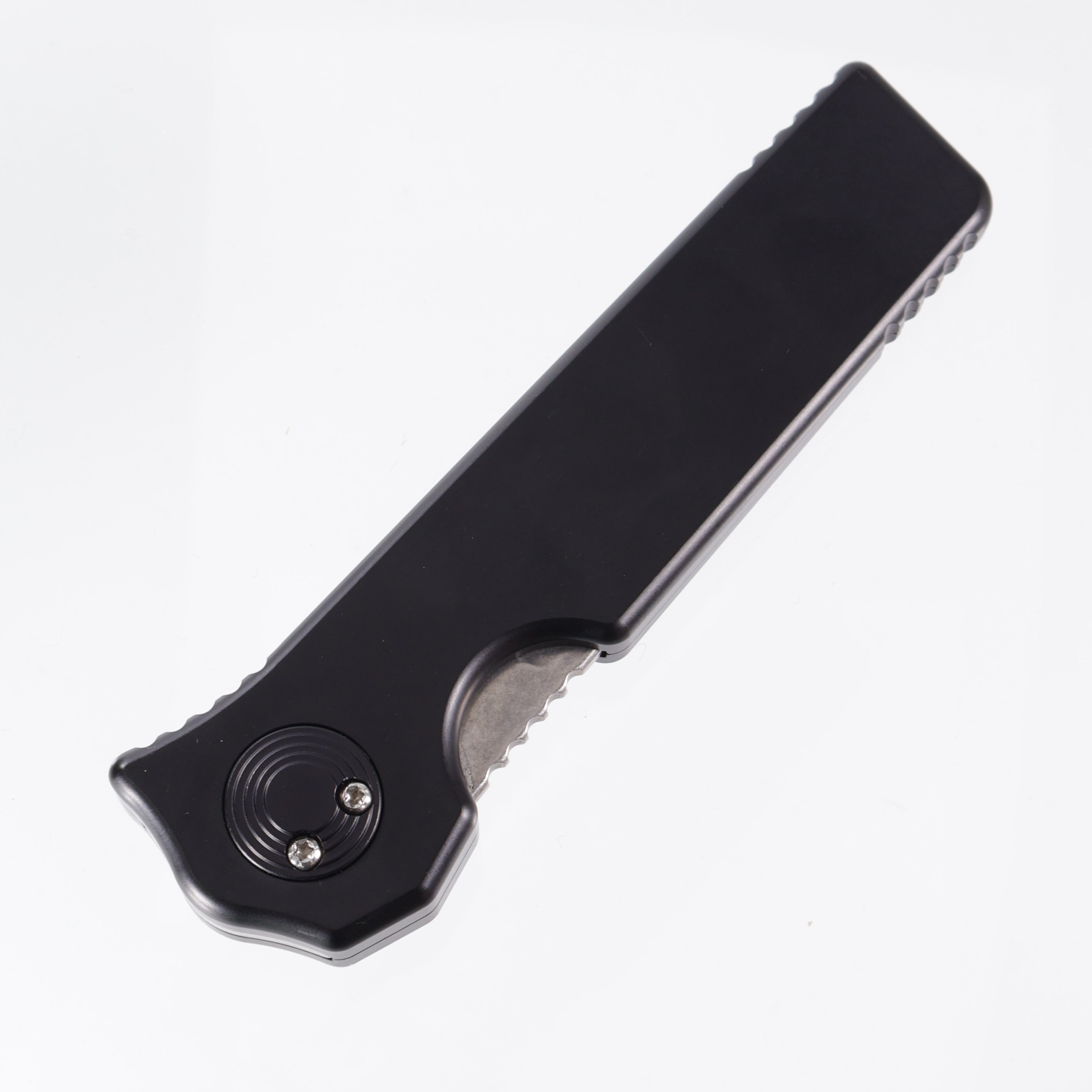 Paragon Krazor -4" Stonewash s35vn, Black Aluminum Handle