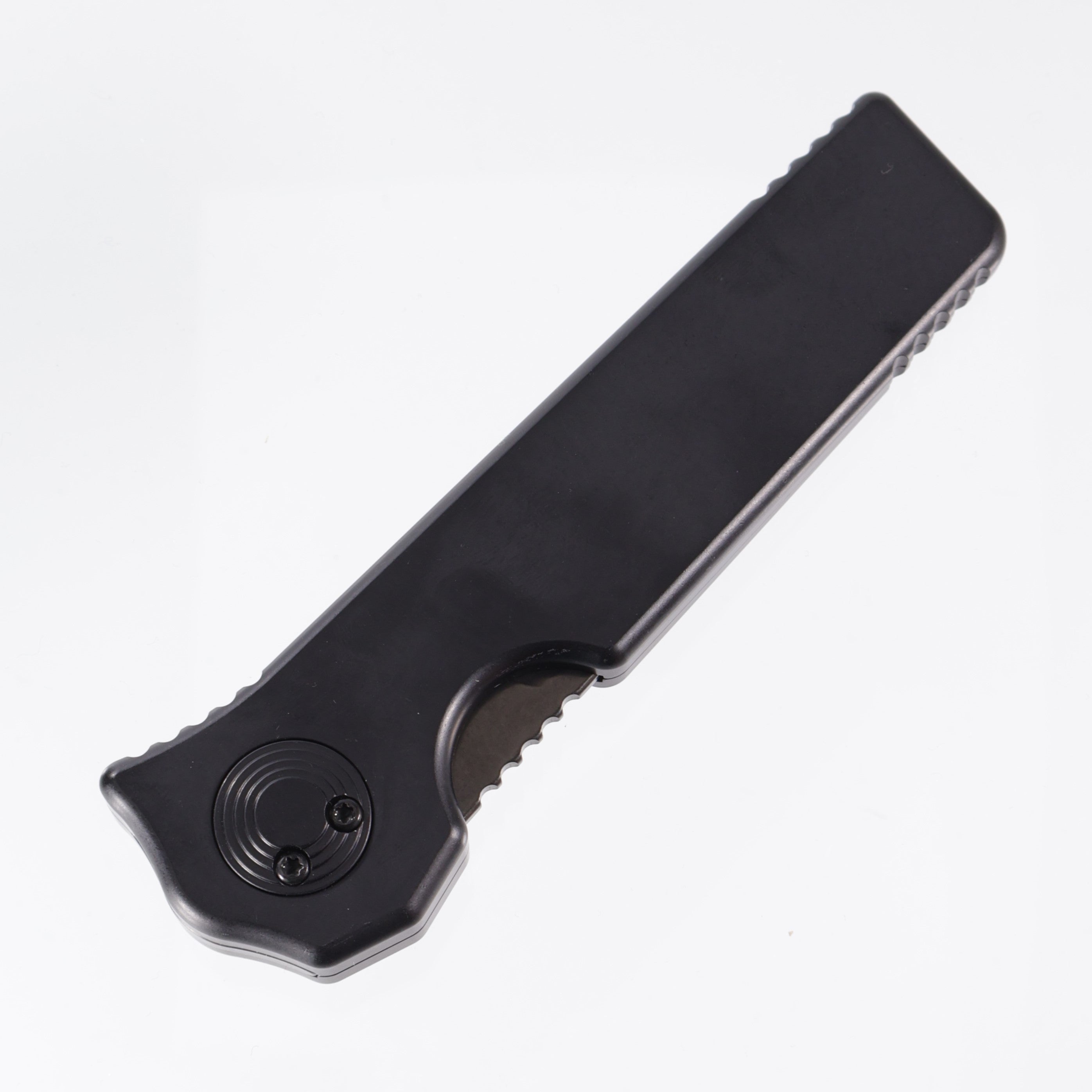Paragon Krazor - 4" Black DLC s35vn, Black Aluminum Handle