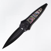 Paragon Warlock Gen 2 - 80s Camo Carbon inlays - Cerakote S35VN - BROP Exclusive