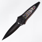 Paragon Warlock Gen 2 - 80s Camo Carbon inlays - DLC S35VN - BROP Exclusive