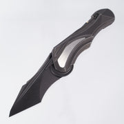 Poikilo Carmen - Dark Stonewash, Recurved Tanto M398 - Dark Stonewash Titanium - S2