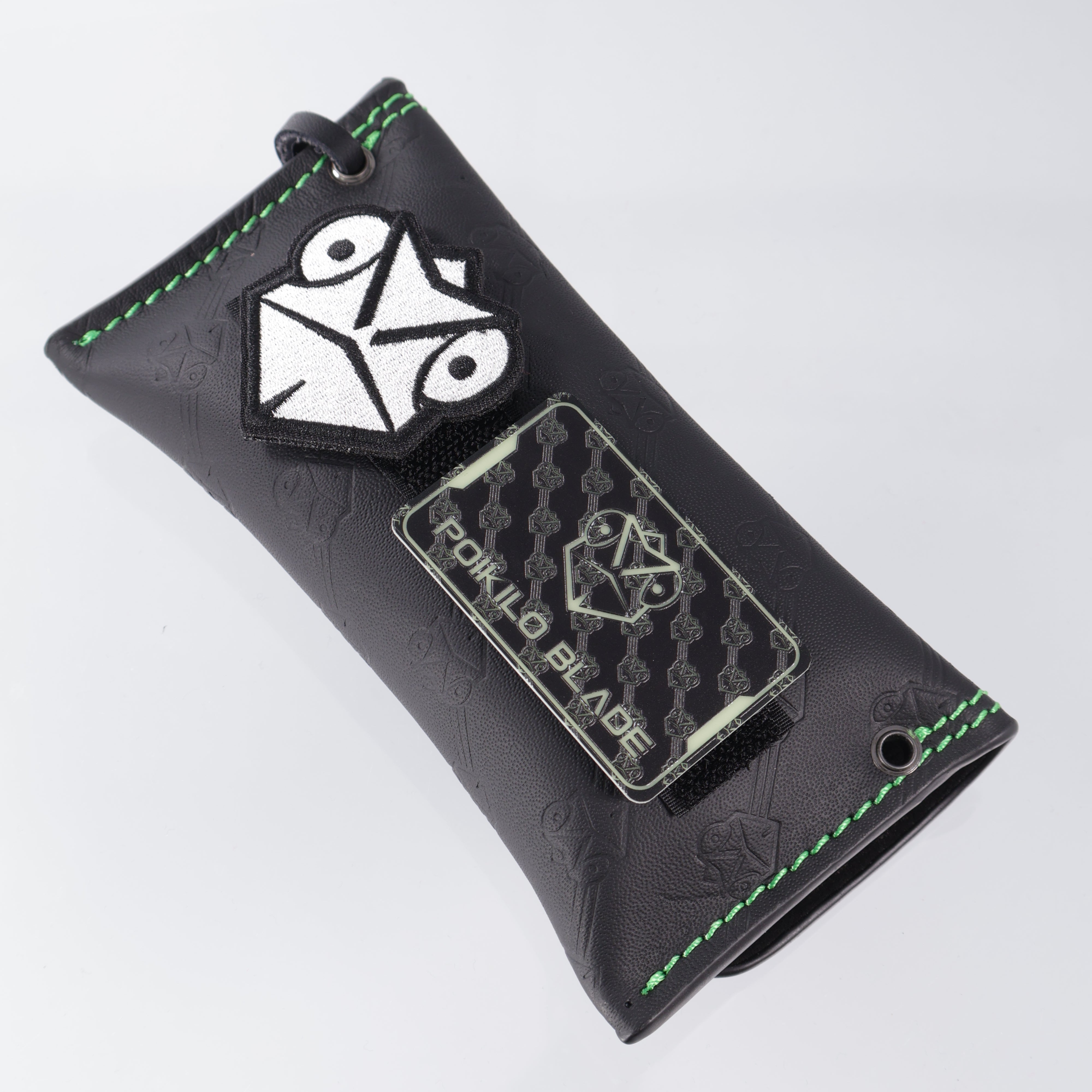 Poikilo Rhino - Pearlescent Stonewash M398 - Ti & Blackened Ti Coated Handle - S2