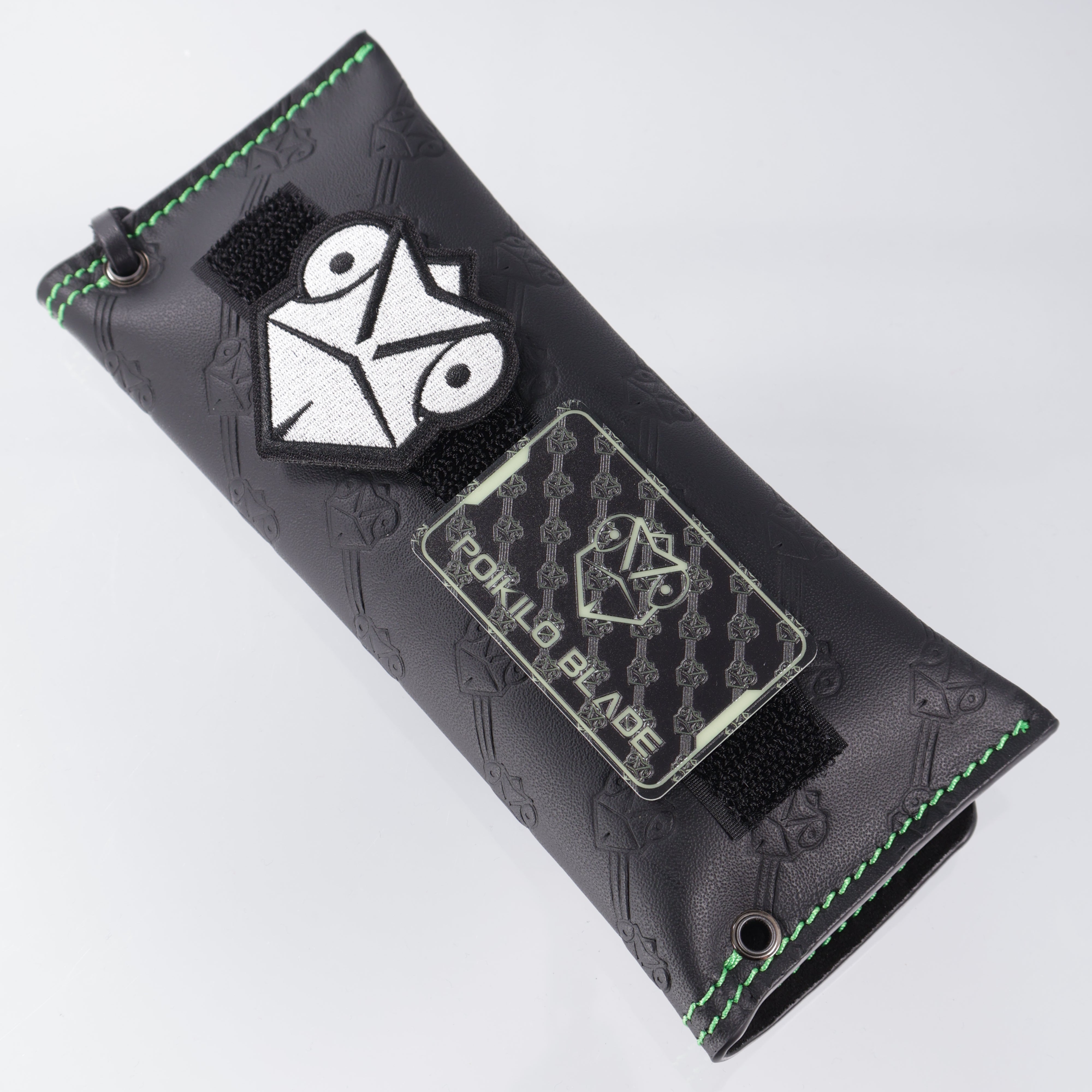 Poikilo PM3 S1 Halo Balisong - PreOwned - Pearlescent Stonewash M398 - Purple Titanium