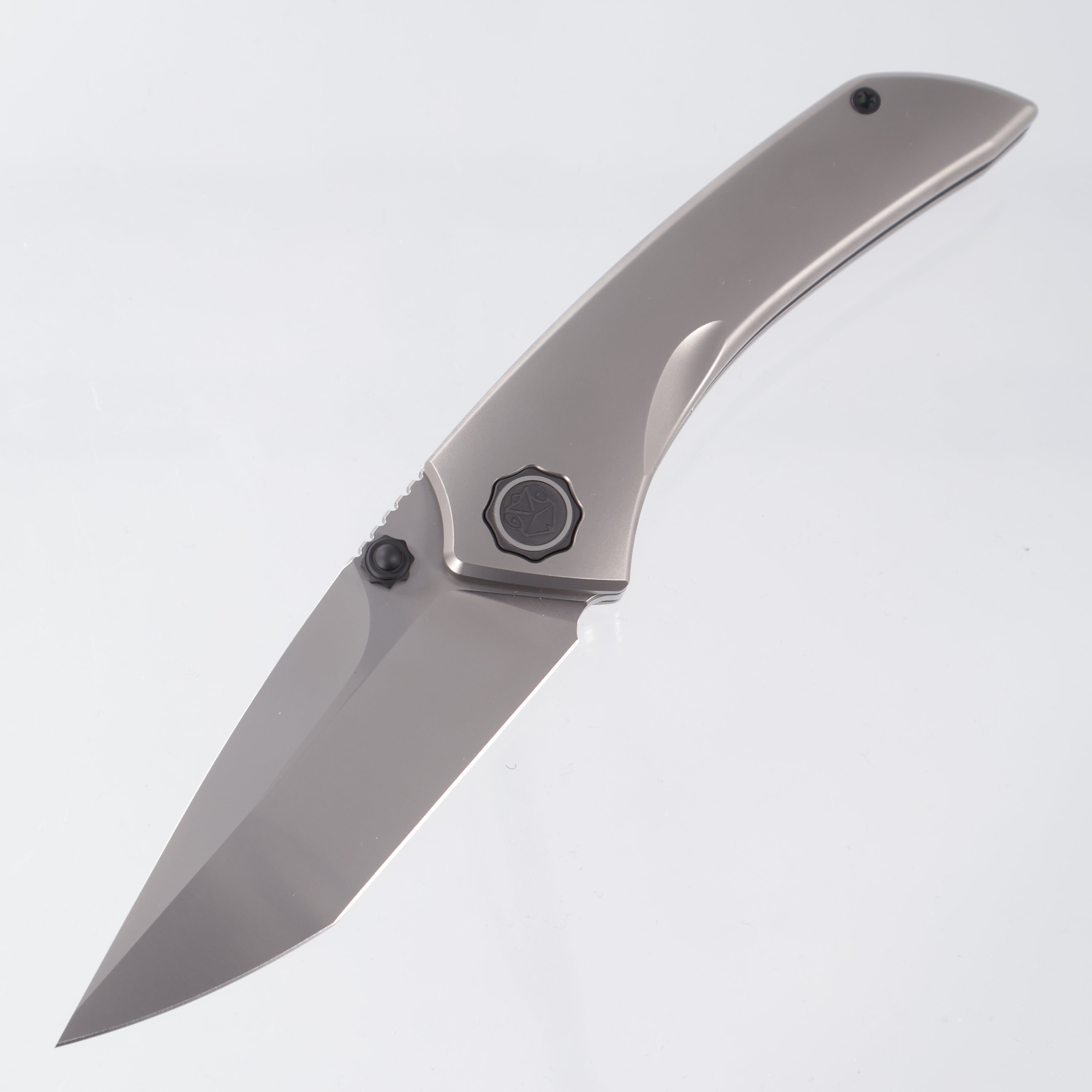 Poikilo Tuna - Pearlescent Stonewash M398 - Ti with Blackened Ti Accents - PKB S2