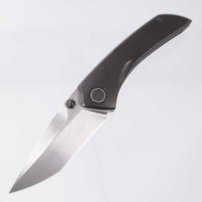 Poikilo Tuna Midtech - DLC TItanium w/ ZircuTi Accents - Hand Rubbed Satin M398