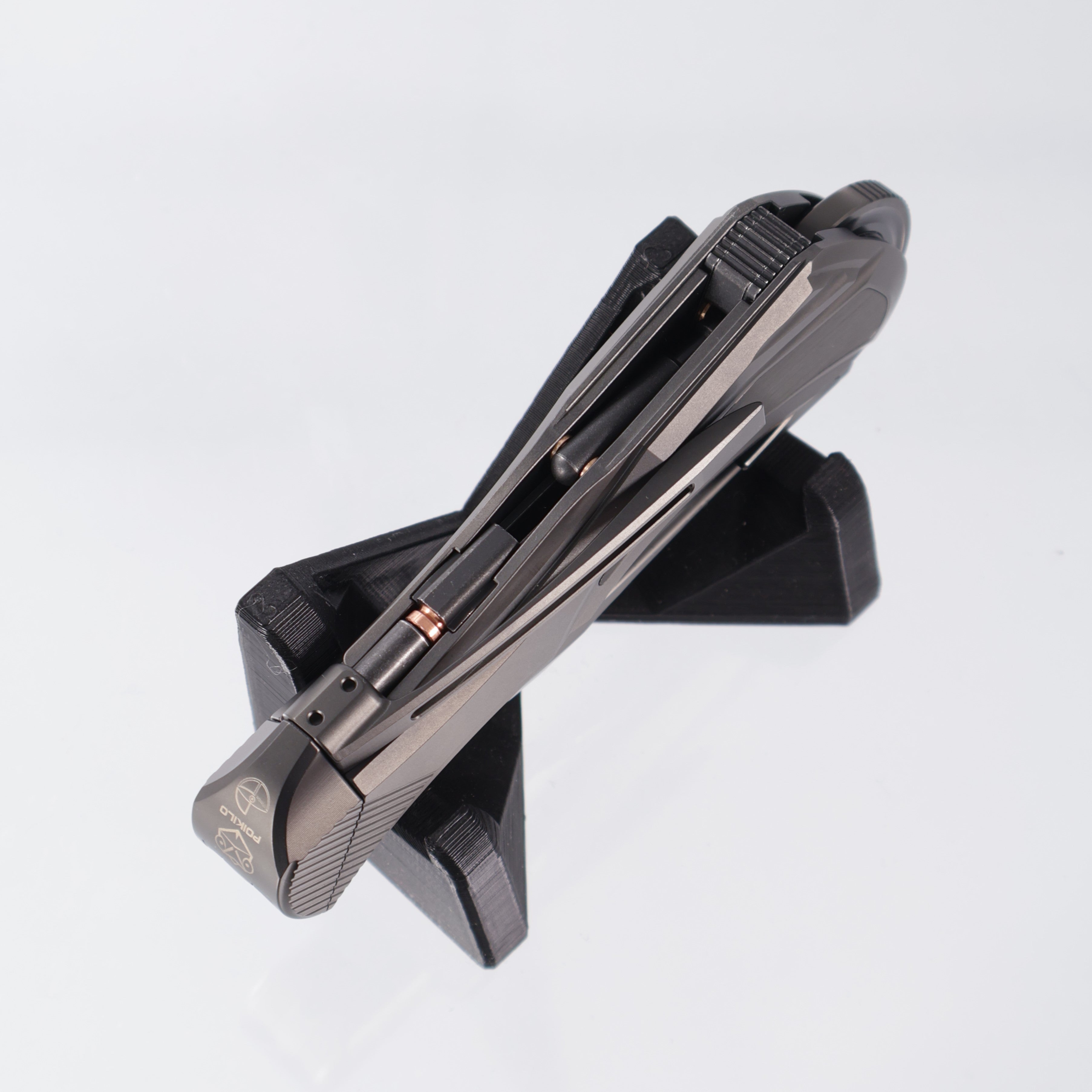 Poikilo Carmen - DLC Pearlescent Stonewash M398 - DLC Titanium - PKB DLC (Midtech)