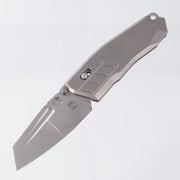 Poikilo x TAS Knives VADER - Pearlescent Stonewash M398 - Titanium - PKB S1