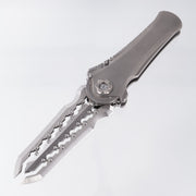 Poikilo AL-Khem - Pearlescent Stonewash M390 - Titanium - PKB S1 (AlKhem)