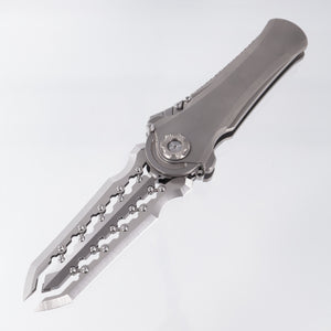 Poikilo AL-Khem - Pearlescent Stonewash M390 - Titanium - PKB S1 (AlKhem)