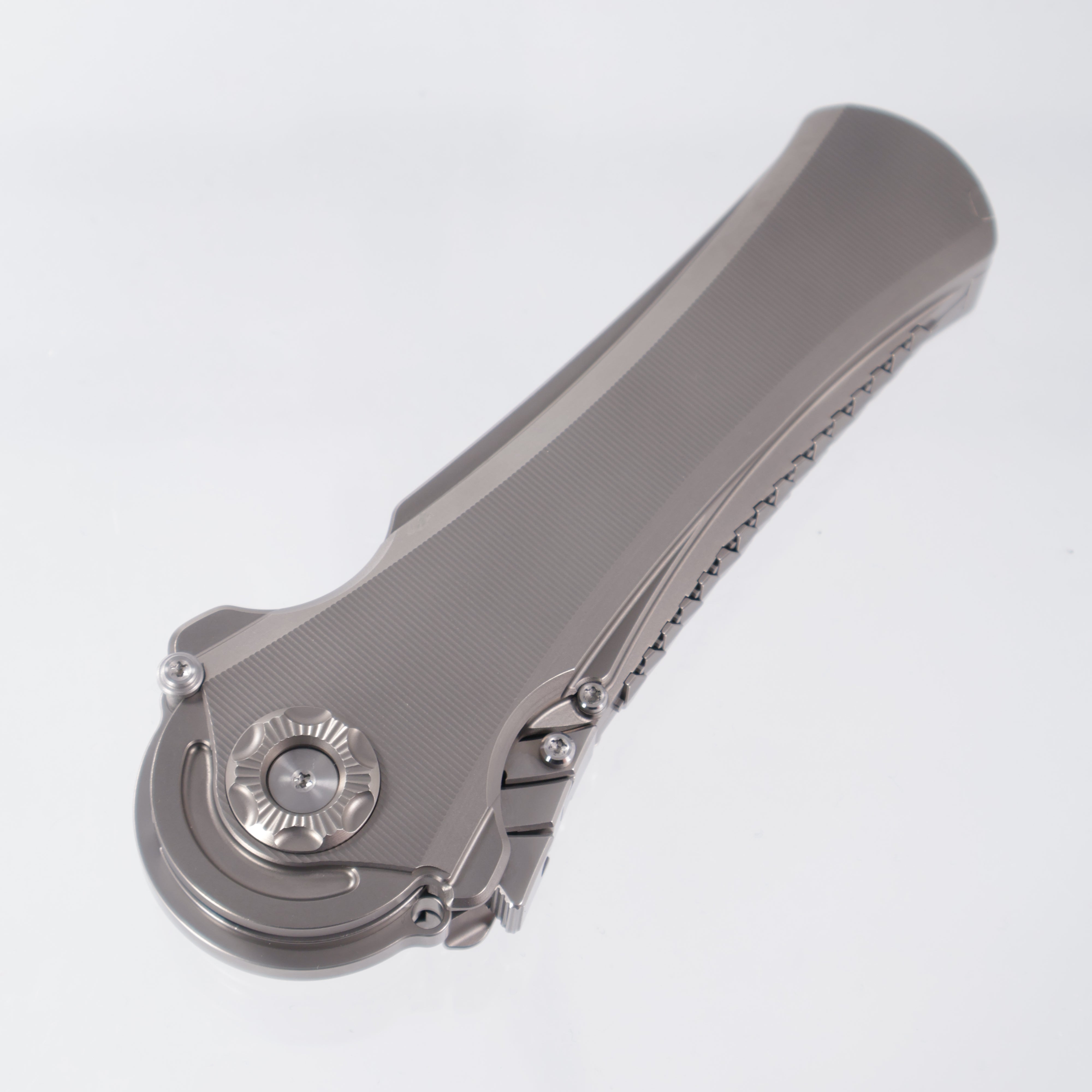 Poikilo AL-Khem - Pearlescent Stonewash M390 - Titanium - PKB S1 (AlKhem)