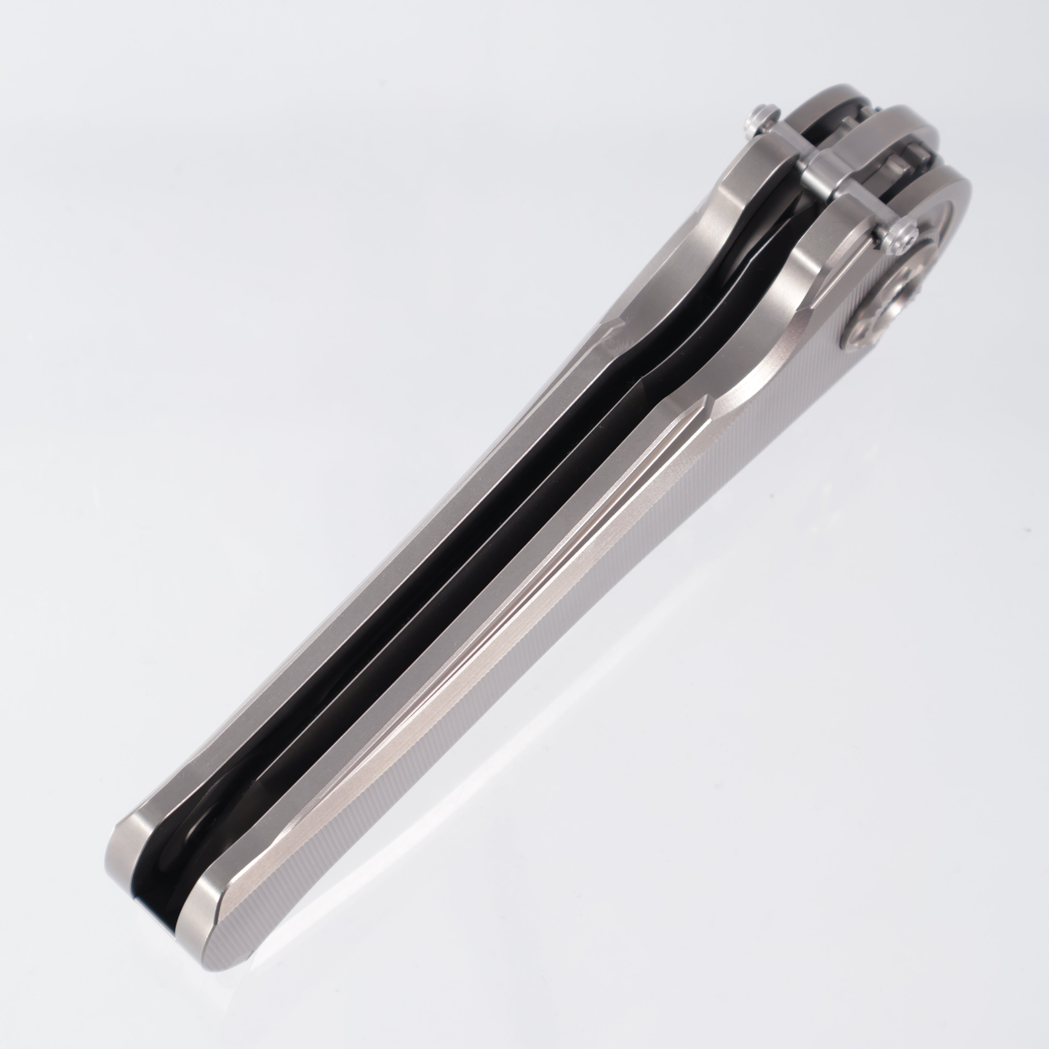 Poikilo AL-Khem - Pearlescent Stonewash M390 - Titanium - PKB S1 (AlKhem)