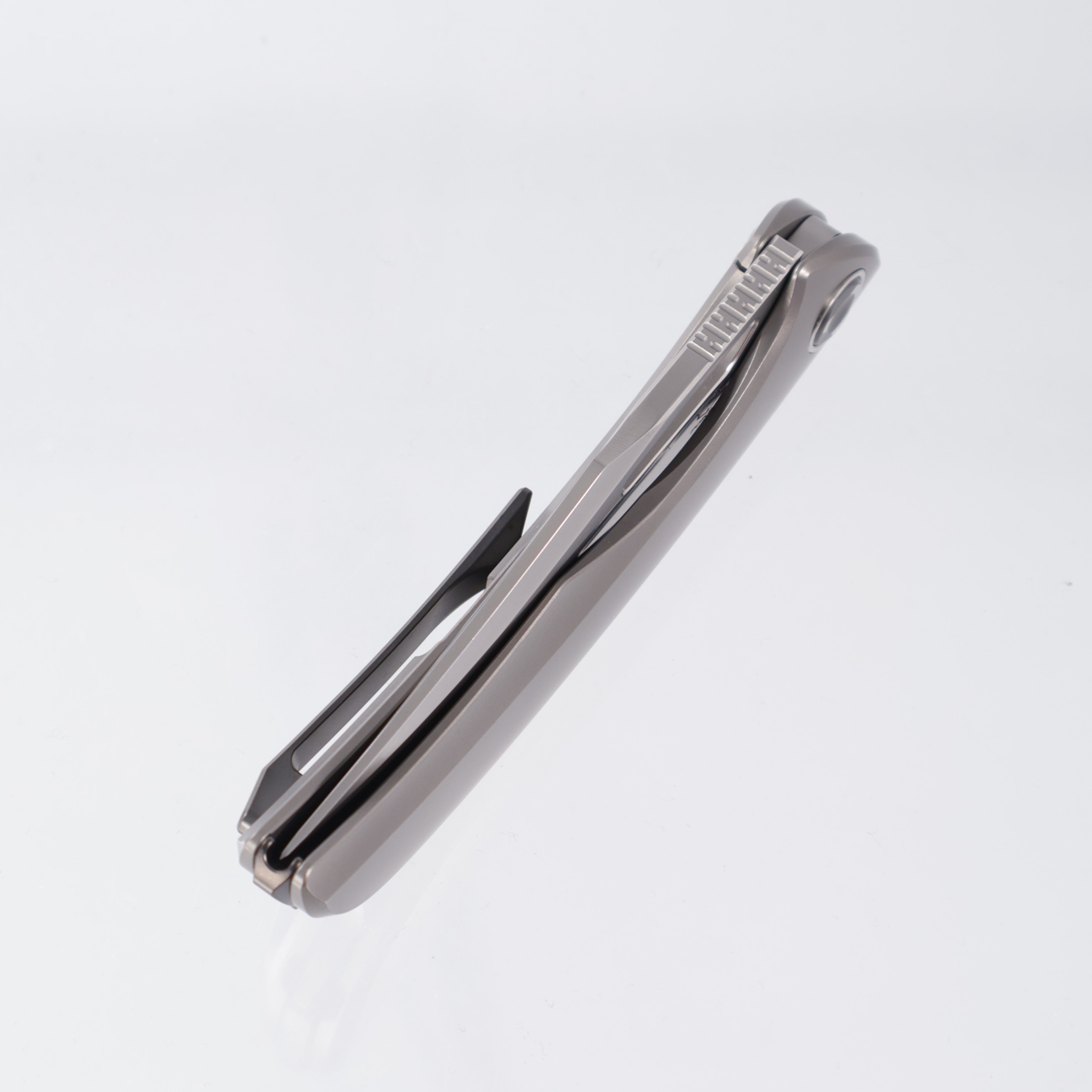 Poikilo Armadillo - Pearlescent Stonewash M398 - Titanium Handle - PKB S1