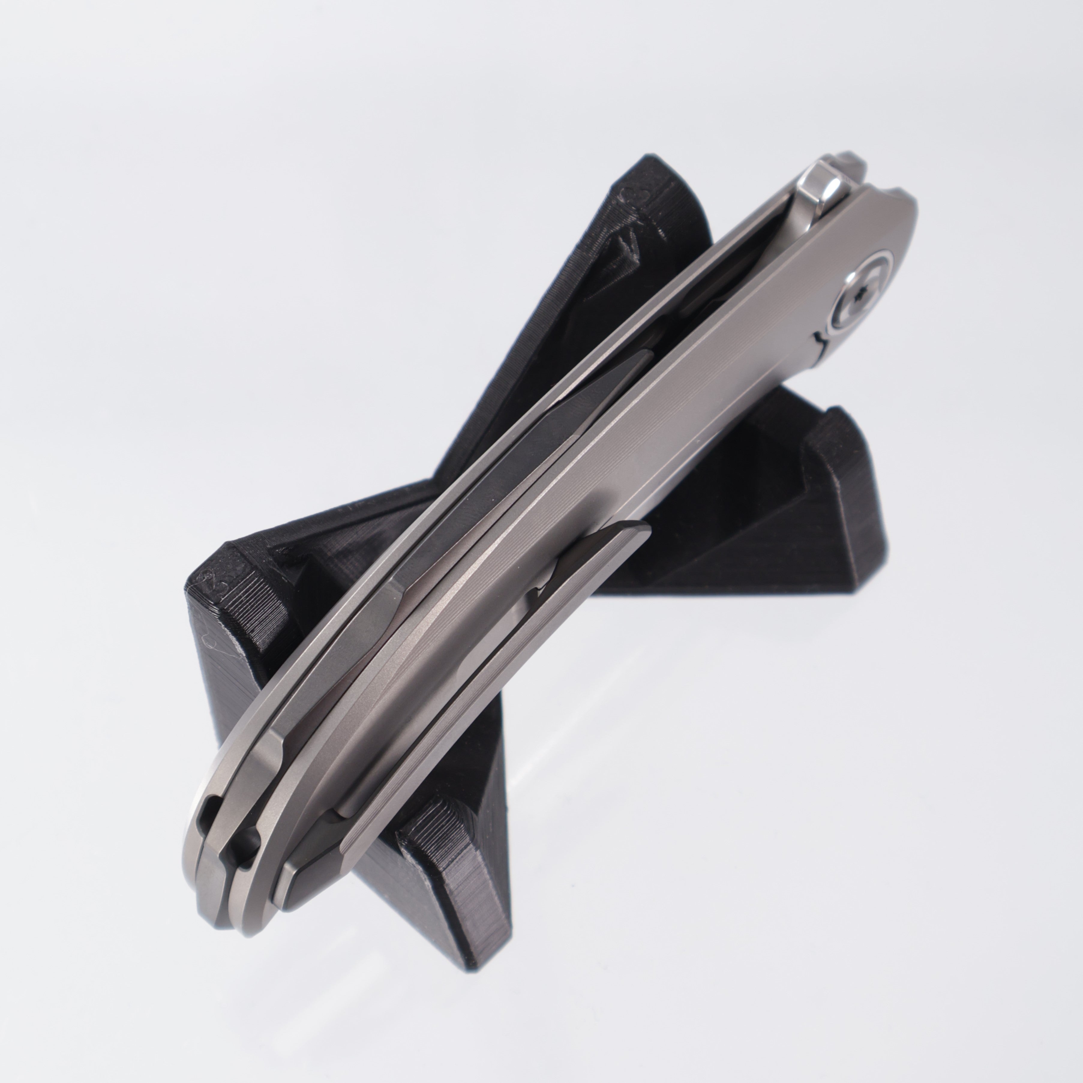 Poikilo Armadillo - Pearlescent Stonewash M398 - Titanium Handle - PKB S1