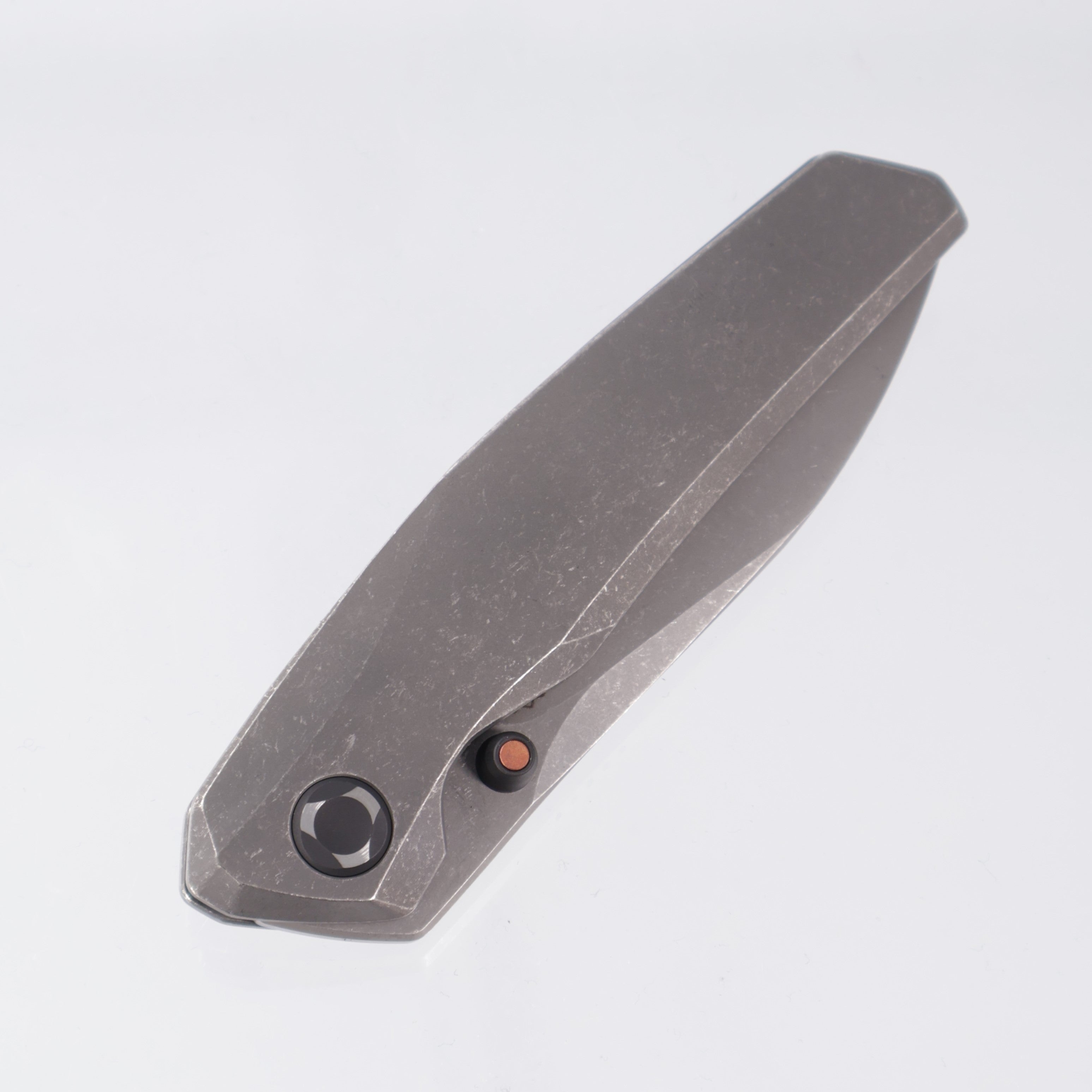 Poikilo VK-Zen - Dark Stonewash M398 - Dark Stonewashed Titanium w/ Blackened Ti Accents - PKB S2