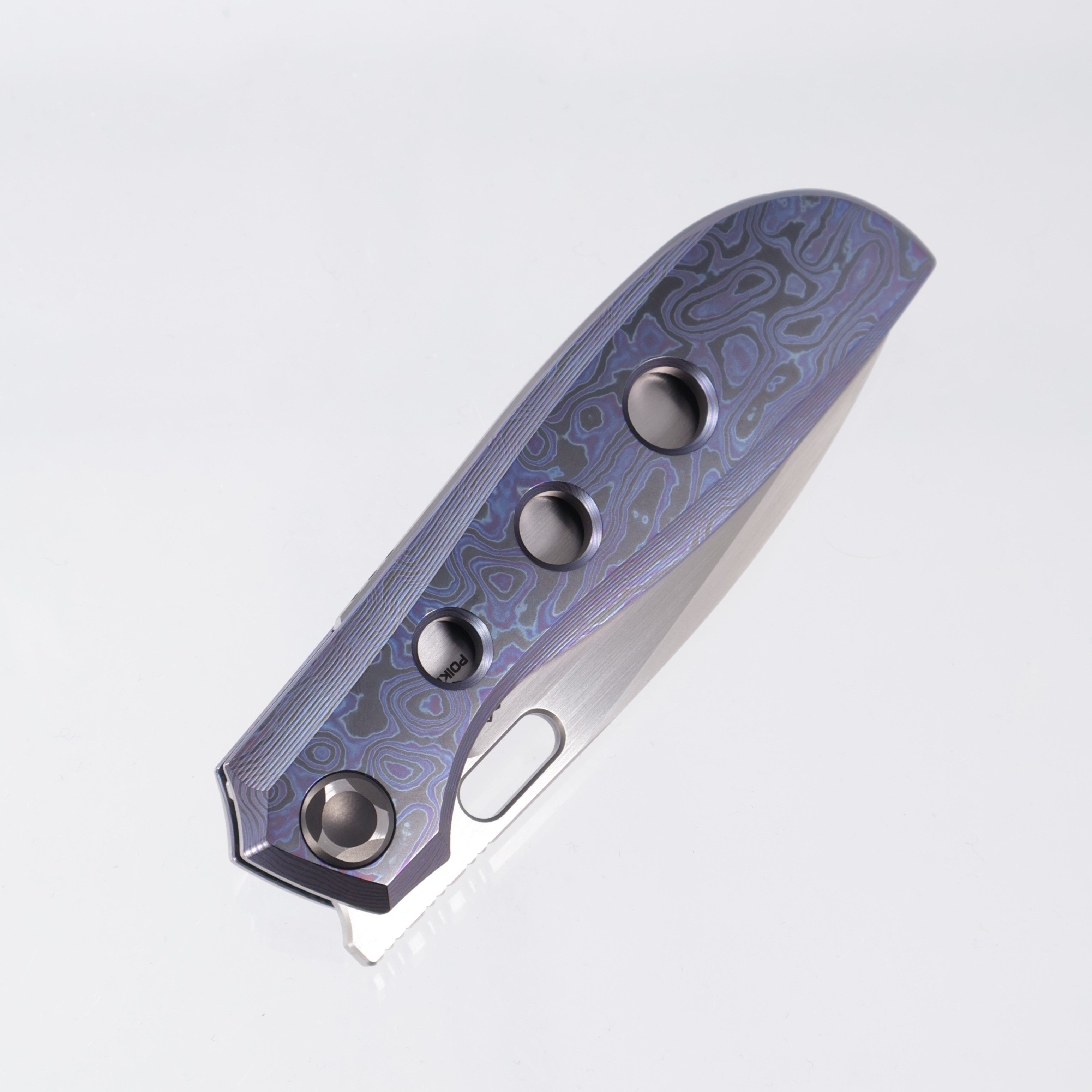 Poikilo Gecko - Hand Satin M398 - ZircuTi Handle - PKB M3 (Midtech)