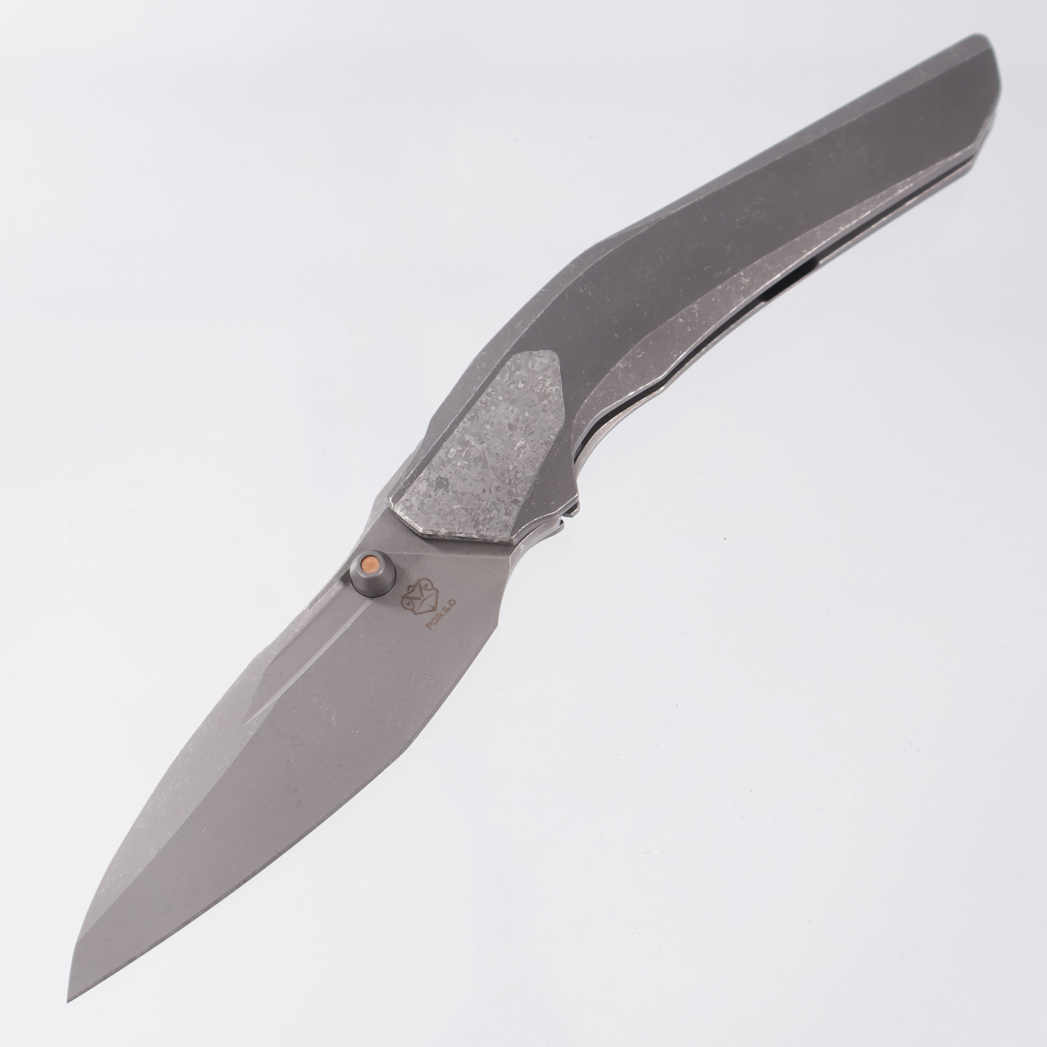 Poikilo VK-Odon (Dragonfly) S2 - Dark Stonewash Titanium w/ Crystal Ti Accents - Dark Stonewash M398