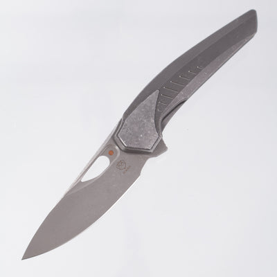 Poikilo VK-Zame (Shark) S3 - Dark Stonewash Titanium w/ Crystal Ti Accents - Dark Stonewash M398