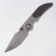 Poikilo Casque S1A1 - Pearlescent Stonewash Titanium w/ Black Cerakote 1 Piece Inlay & Accents - Pearlescent Stonewash M398