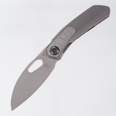 Poikilo VK-Crab S2 - Dark Stonewash Titanium w/ Crystal Ti Accents - Dark Stonewash M398
