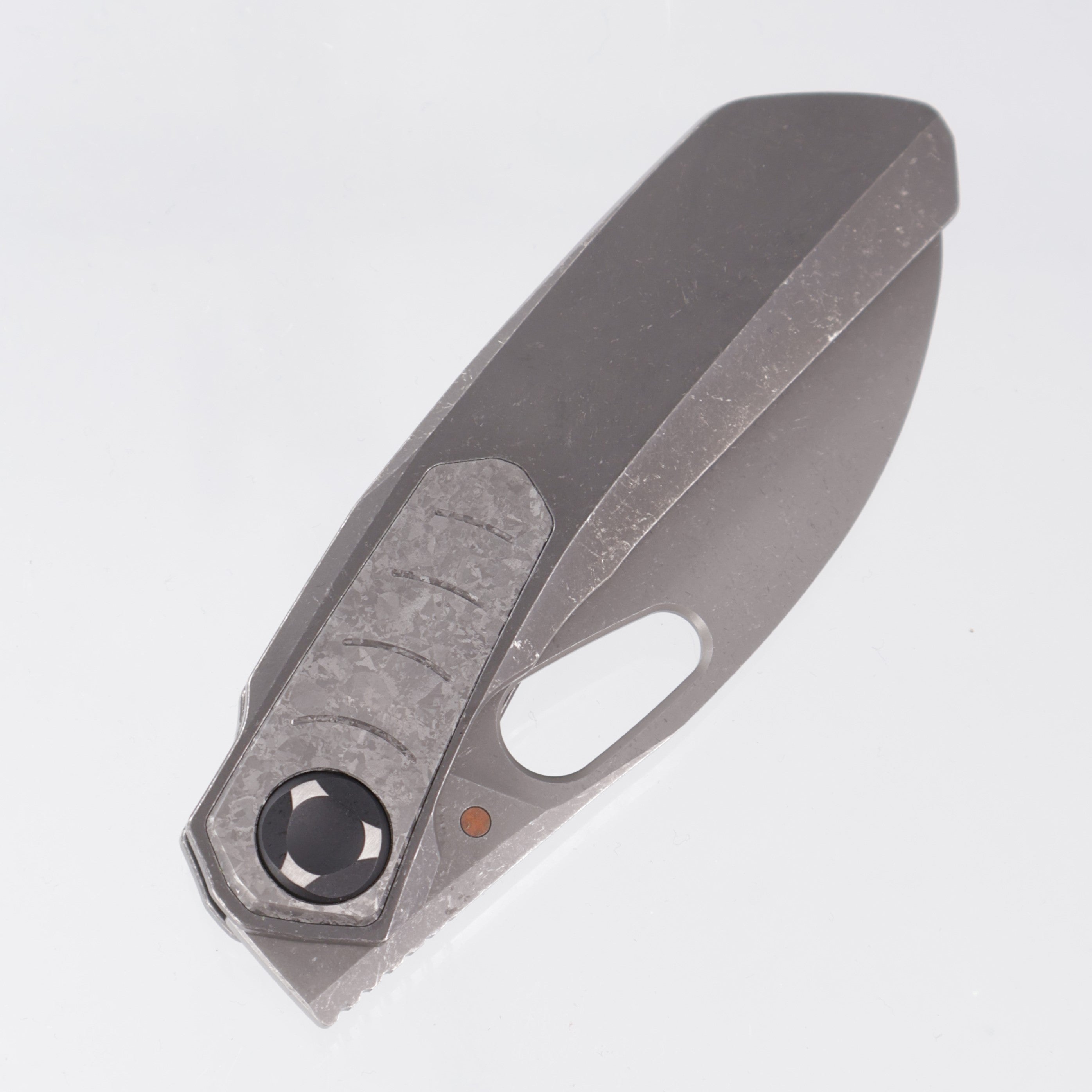 Poikilo VK-Crab S2 - Dark Stonewash Titanium w/ Crystal Ti Accents - Dark Stonewash M398