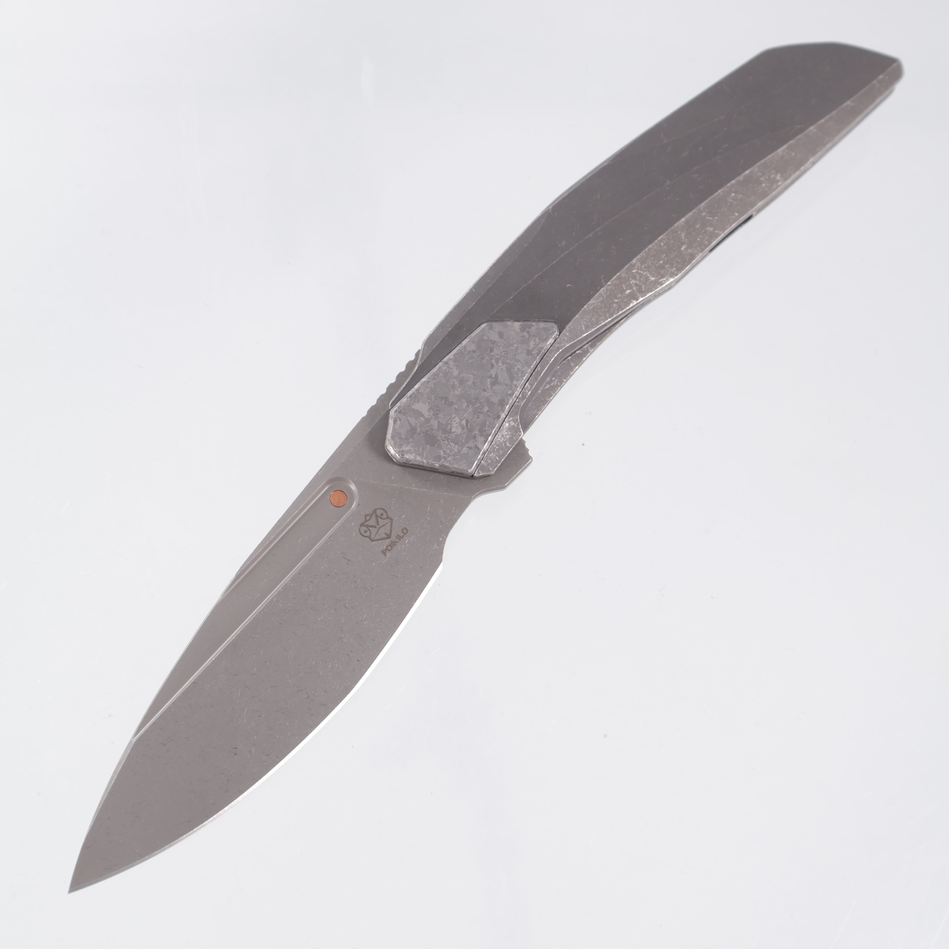 Poikilo VK-Flow S2 - Dark Stonewash Titanium w/ Crystal Titanium Accents - Dark Stonewash M398