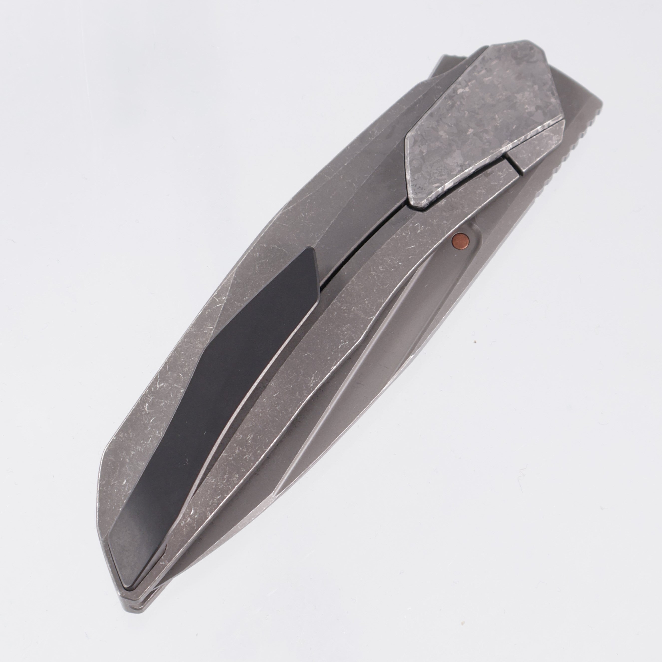 Poikilo VK-Flow S2 - Dark Stonewash Titanium w/ Crystal Titanium Accents - Dark Stonewash M398