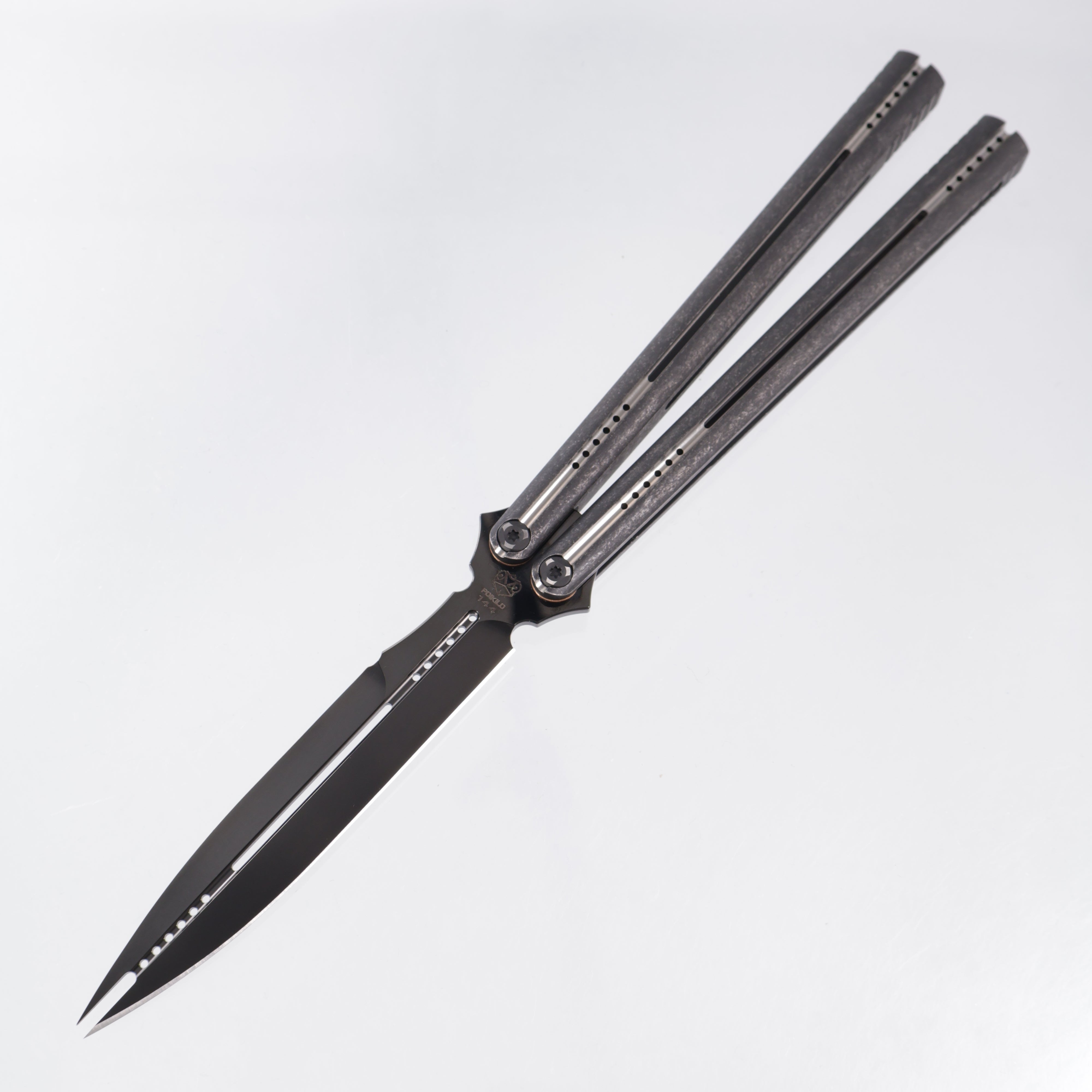 Poikilo Syco Nova S2 - Dark Stonewash Titanium - Pearlescent Stonewash DLC M398