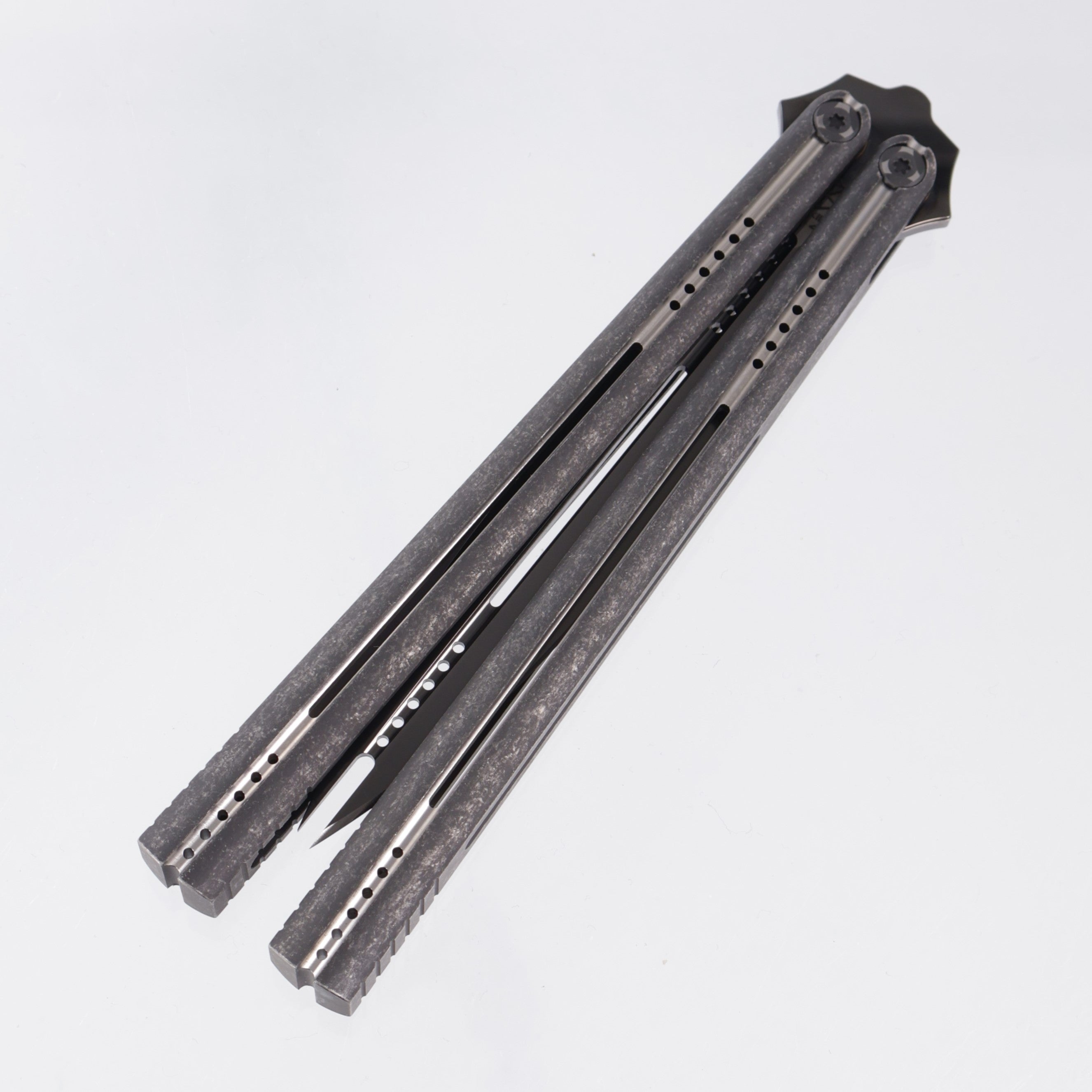 Poikilo Syco Nova S2 - Dark Stonewash Titanium - Pearlescent Stonewash DLC M398