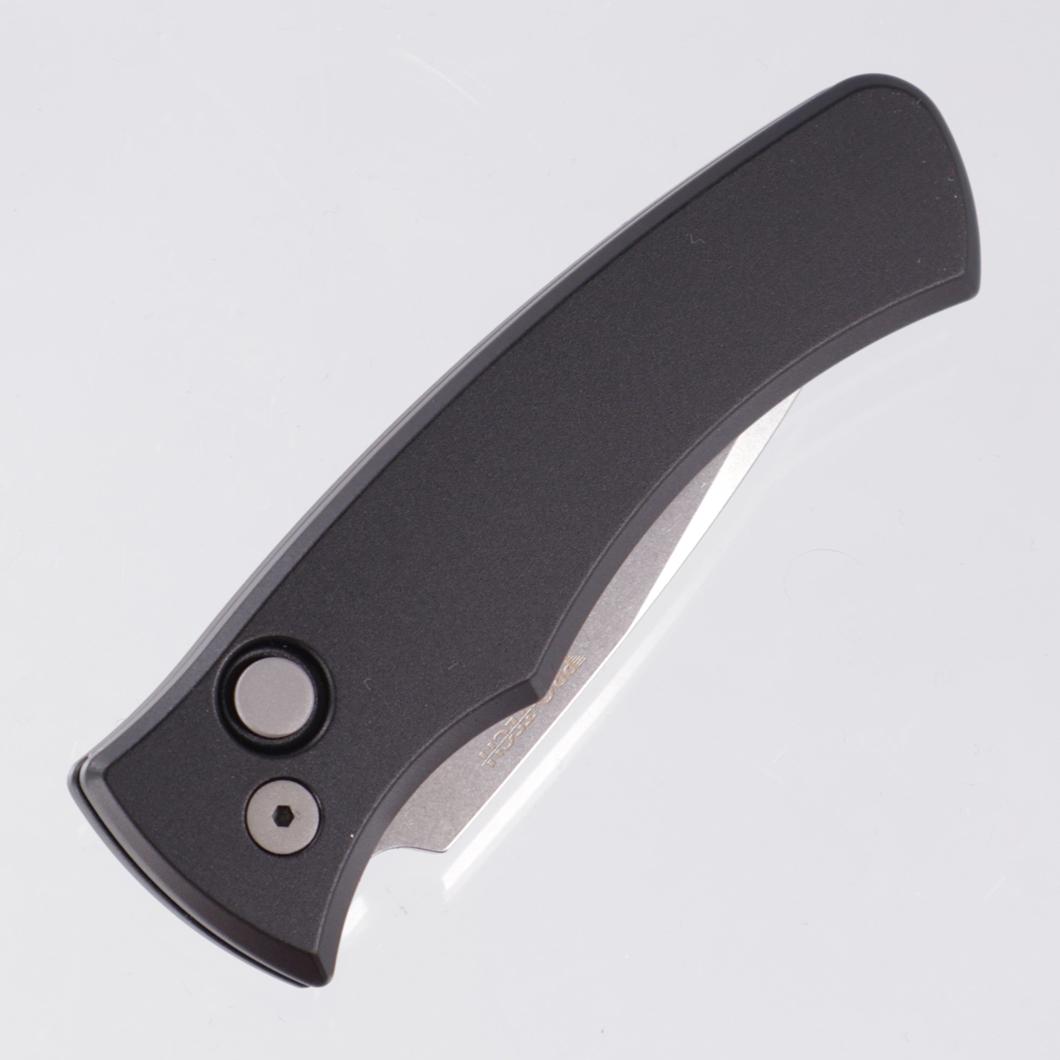 Pro-Tech Duke 2 - Black Aluminum - Stonewash Magnacut - DUKE2101