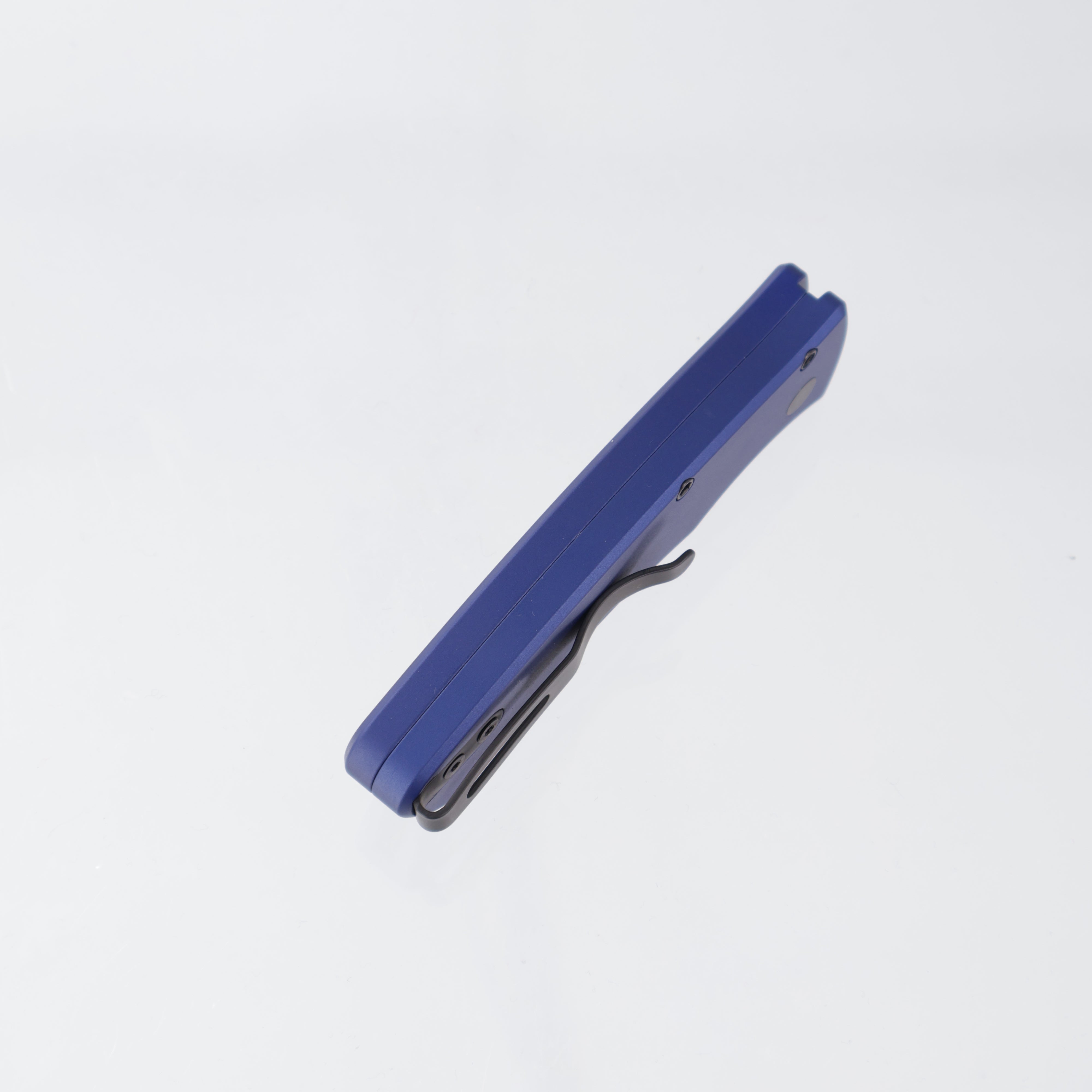 Pro-Tech Duke 2 - Magnacut FDE PVD - Navy Blue Aluminum, Black Lip Pearl Button - DUKE2103-LTD HERITAGE
