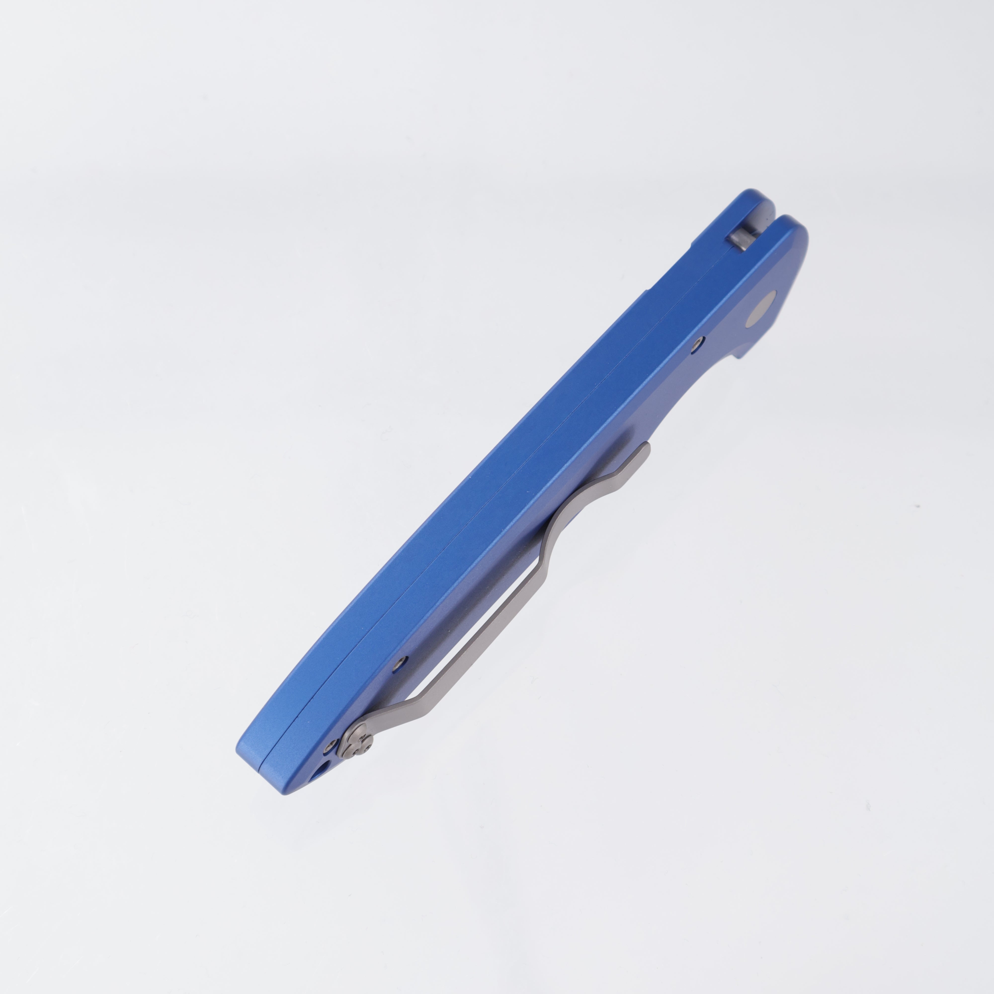 Pro-Tech Rockeye Auto - Magnacut Stonewash - Blue Aluminum - LG3101-BLUE